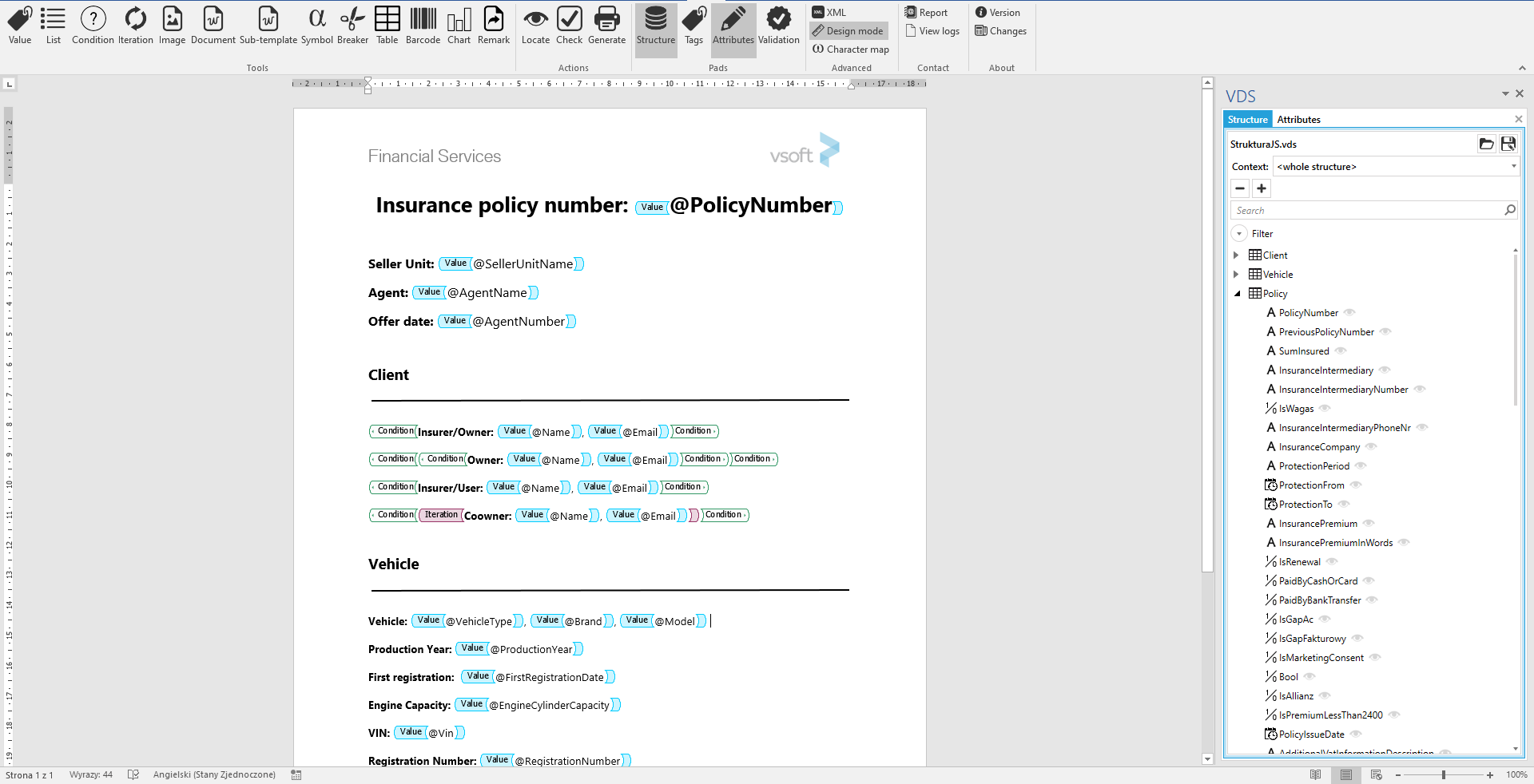 screenshot of VSoft archITekt